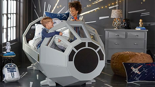 Crap, it Turns Out That Pottery Barn Millennium Falcon Bed Costs $4,000